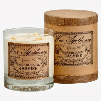 Wax Apothecary - Boxed Night Jasmine Candle 7OZ 35HR - Coconut Wax, Essential Oil & Dried Flora