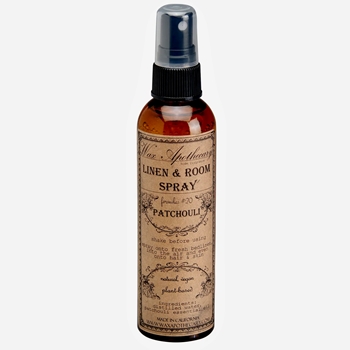 Wax Apothecary - Linen & Room Mist Patchouli in Amber Glass 4OZ