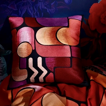 *Lacroix - Graphe Magenta Cushion 20SQ