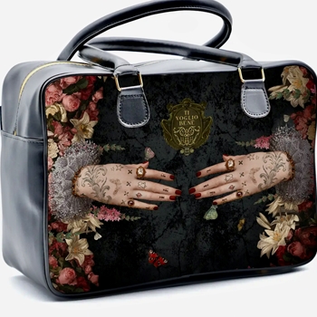 Voglio Bene France - Bowling Bag  Poderosa 14x10x5in