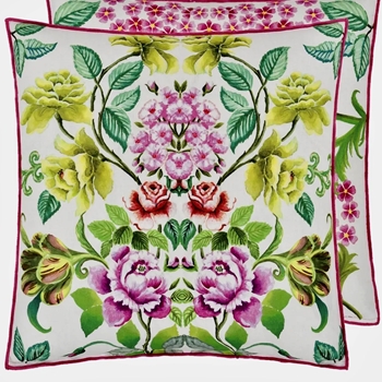 Designers Guild Cushion - Eleonora Linen Fuchsia 22in SQ