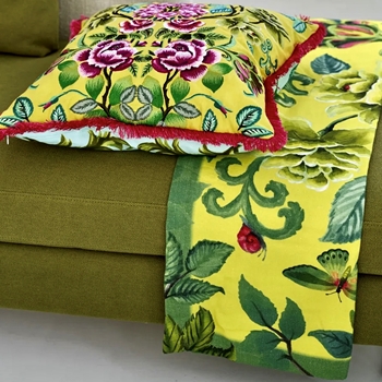 Designers Guild Throw - Eleonora Yellow 71X51