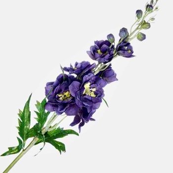 Delphinium  - Purple 28in - FSD455-PU - Real Touch