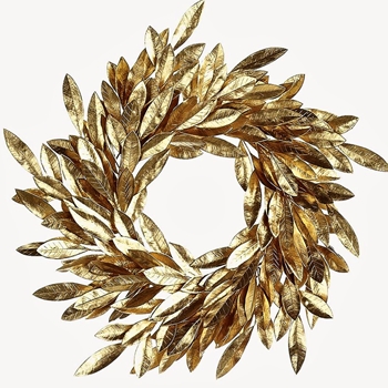 EVW - Bayleaf - Wreath  Gold 24in XDZ394-GO