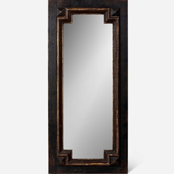 *18W/39H Mirror Montgomery Black