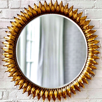 29W/29H Mirror - Sunflower Gold