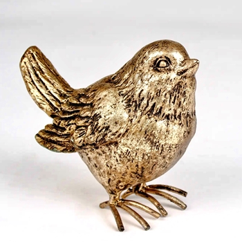 Bird - Sparrow Gold 3in