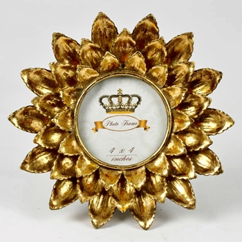 Photo Frame - Sunshine Gold  9in Round
