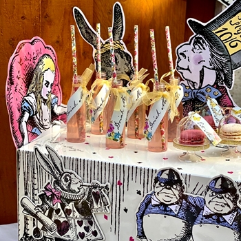 Alice - Clear - Party Bottle Drink Me PKG 6