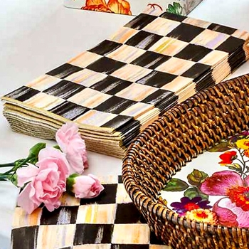Courtly Check Paper Napkin Bistro/ Guest Towel