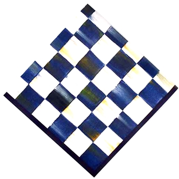 Royal Check Paper Napkin Beverage 5in