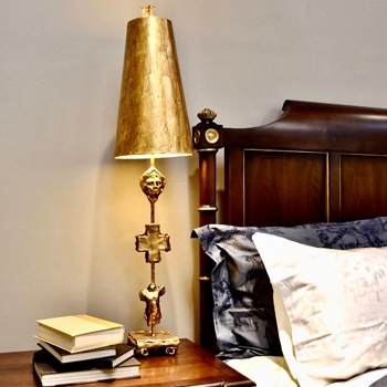 Lamp - Lucas McKearn - Fragment Gold 9x40in
