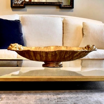 Bowl - Lucas McKearn - Guillot Gild 28x10in