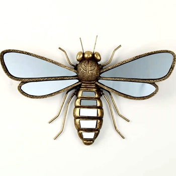 13W/9H - Mirror Gold Bee