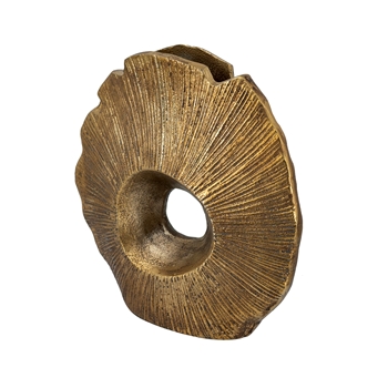 Vase - Gold Aura Small 10x3x10in