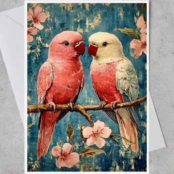 Greeting Card - Love Birds