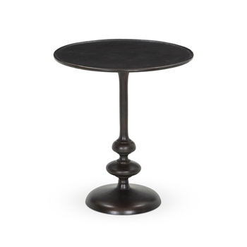 Accent Table - Marlow Black 20x22in
