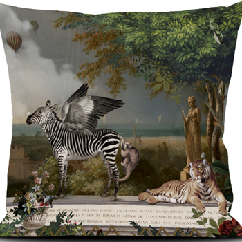 Voglio Bene France - Velvet Cushion Noe - 20SQ