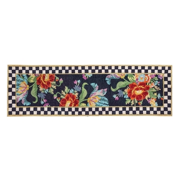 Flower Market Washable Runner 30W/96L