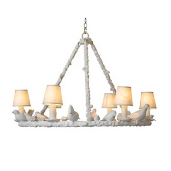 Chandelier White Bird 37W/24H