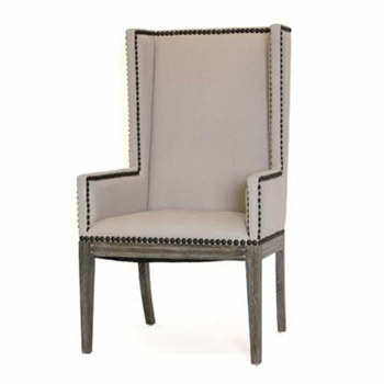 Dining Chair Nailhead Wing 26W/30D/46H