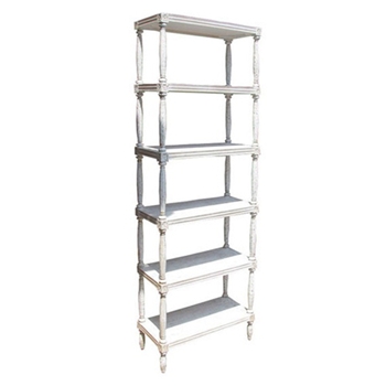 Etagere - Isabelle Bookcase White 30W/13D/85H