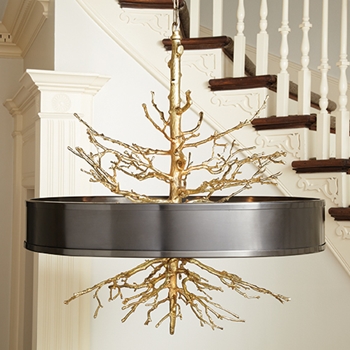 Twig Bronze Pendant Lamp