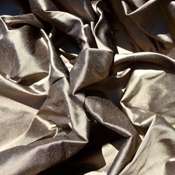 Silk Shantung - Mocha - 54in, 100% Silk, Machine Loomed, Dry Clean Only. Do not expose to sunlight.
