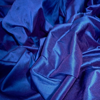 Silk Shantung - Cobalt - 54in, 100% Silk, Machine Loomed, Dry Clean Only. Do not expose to sunlight.