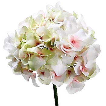 Hydrangea - Petal Cream/Green 18in - FSH279-CR/GR