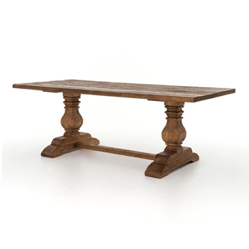 Dining Table Trestle Durham 87W/39D/31H