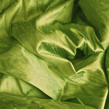 Peridot Dupioni Silk