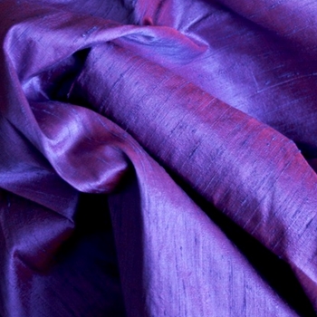 Dupioni Silk - Lilac Purple - 54in, 100% Hand Loomed Silk - India - Dry Clean Only, Do not expose to sunlight.
