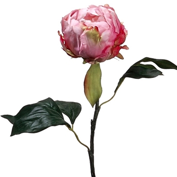 Peony - Classic Bud Petal Pink 18in - FSP701-PK