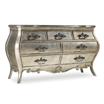 Chest - Dresser Bardot Silver Grande 7 Drawer 68W/21D/38H