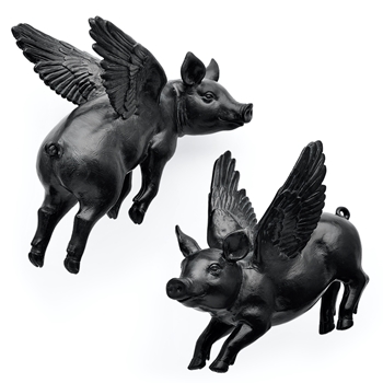 12W/10H Wall Sculpture - Hogbadi Black - Sold Individually