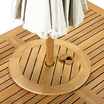 Teak Lazysusan 25RND