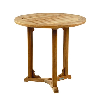 Teak Essex Table Bistro 30W/29H