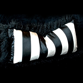 16. Blk/White Silk Stripe 24W/12H