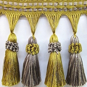 Tassel Fringe Malibu Citron 3in