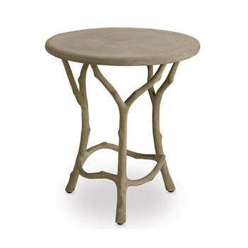 Accent Table - Hidcote Faux Bois 20W/23H