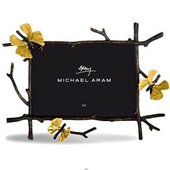 Aram Butterfly Gingko Frame 7W/5H Photo