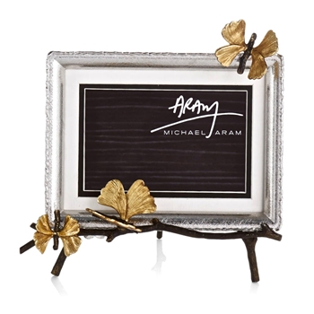 Aram Butterfly Gingko Easel 9W/6H