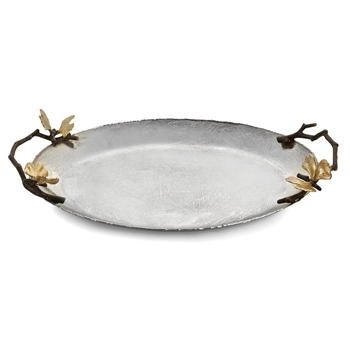 Aram Butterfly Gingko Tray Oval 12W/10D