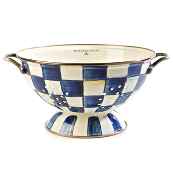 Royal Check Colander Large 10in