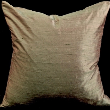 Silk Dupioni Biscuit Cushion 18SQ