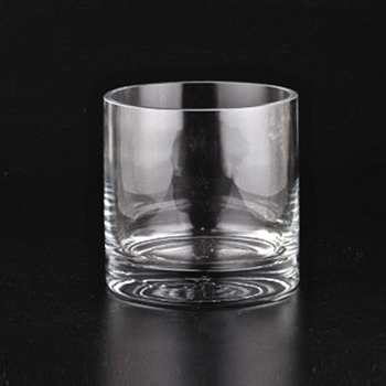 Vase - Clear Cylinder Skyline 6W/6H