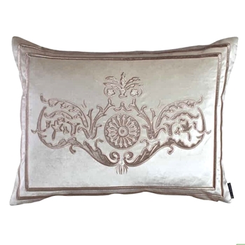 Lili Alessandra - Paris Taupe Ivory Sham 26x20 Standard