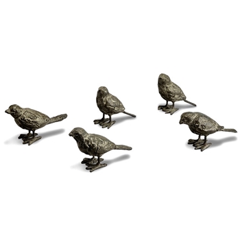 Bird Boardwalk Old Bronze finish 5in Assorted Iron 2.5lb