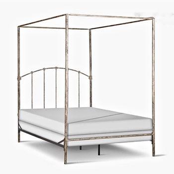 Bed - Monique Tuscan Queen Canopy 62W/82D/85H 